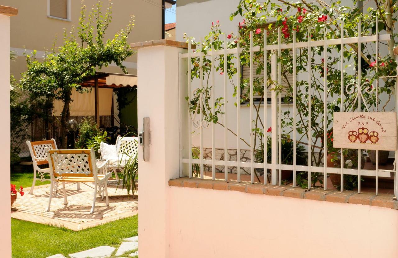 Tre Civette Sul Comò Acomodação com café da manhã Marina di Massa Exterior foto